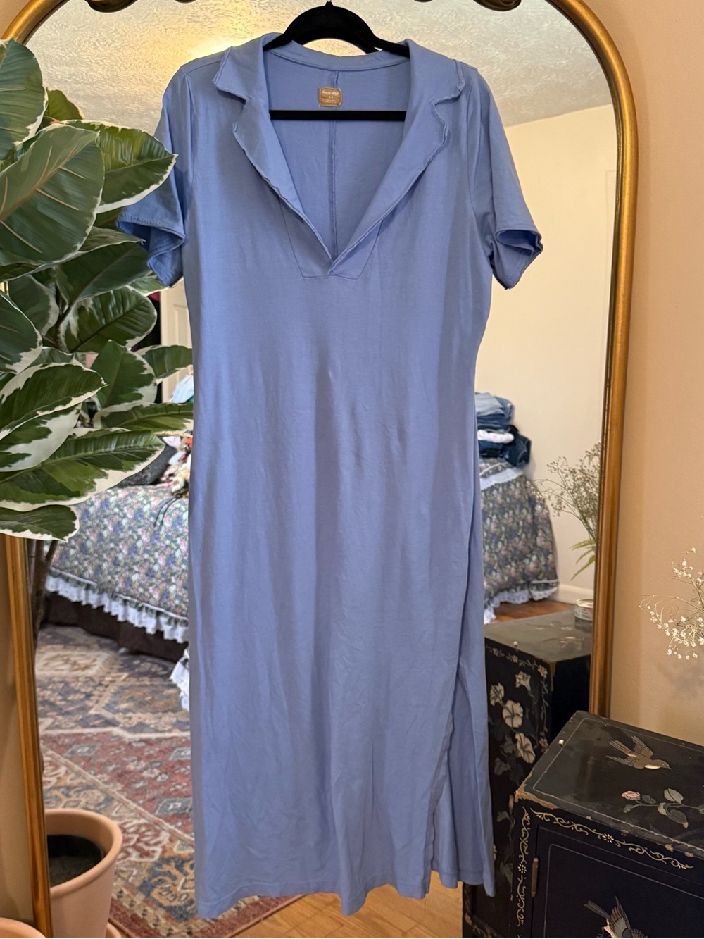 Free-est by Free People light blue midi dress - Picture 2 of 6